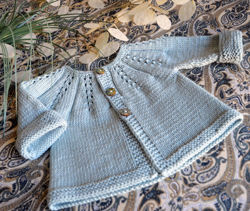 KNITTING PATTERN-Lynleigh Cardigan P173 image 8