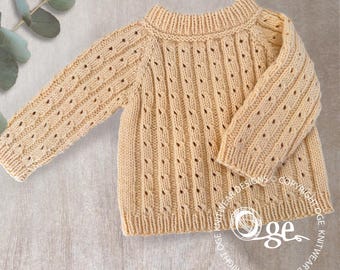 KNITTING PATTERN-Lucania Sweater - P298