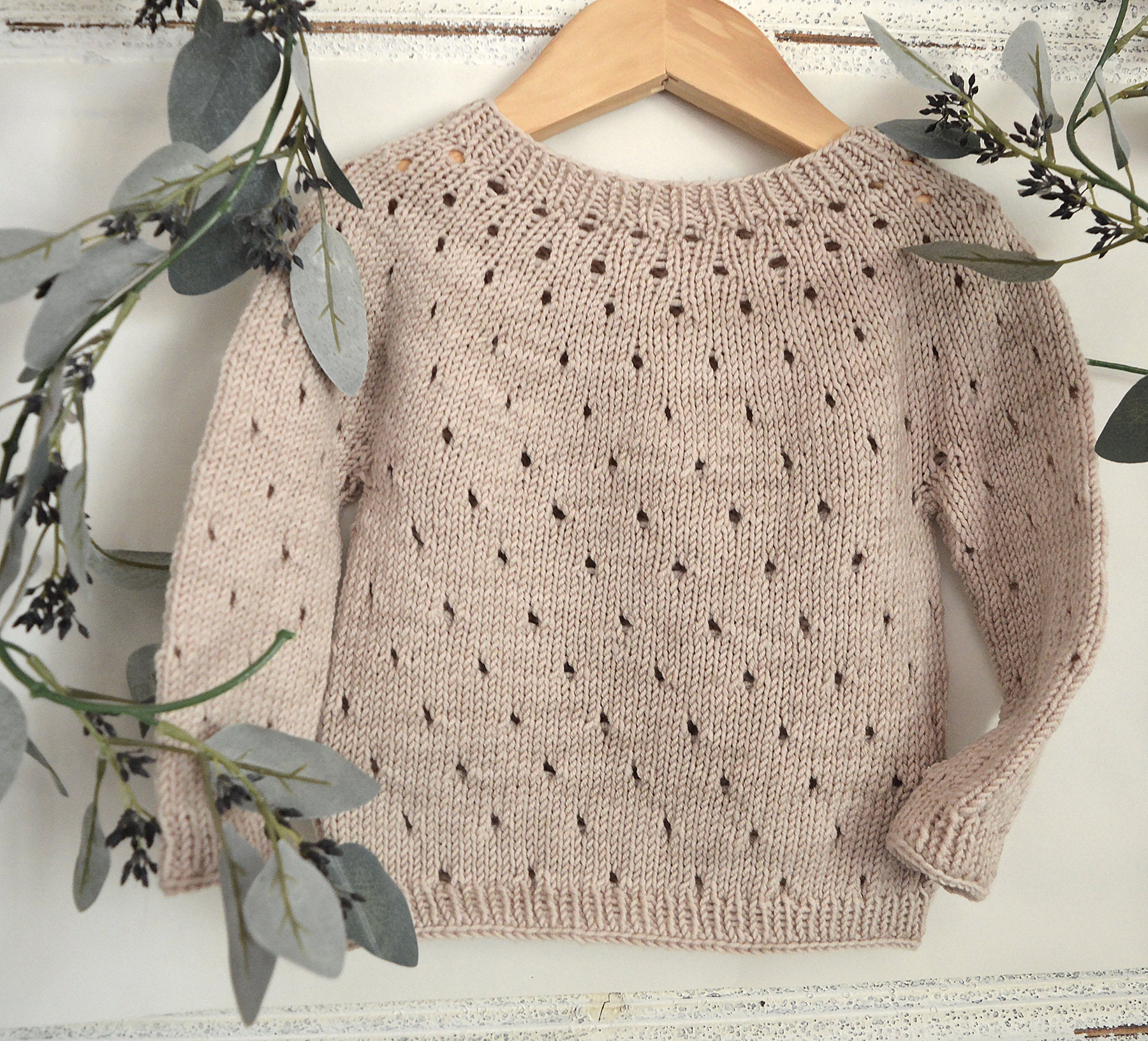 KNITTING PATTERN Eglantine Sweater P164 - Etsy Ireland 