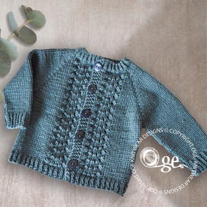 KNITTING PATTERN-Galilee Cardigan - P225
