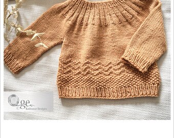 KNITTING PATTERN-Sandefjord Sweater - P255