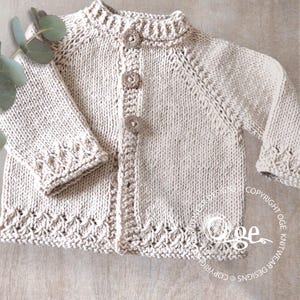 KNITTING PATTERN - Gael Cardigan - P235