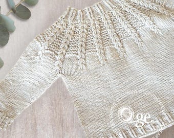 KNITTING PATTERN-Santarossa Sweater - P259