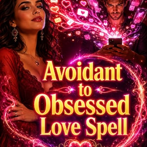 Avoidant to Obsessed Love SPELLs | End Hot & Cold Behavior, Make Them Chase You | Same Day Intense Attention and Romantic Pursuit