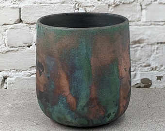 Raku Ceramic Vase