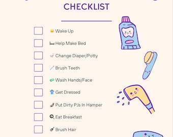 Toddler Morning/Night Routine
