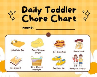 Toddler Chore Chart