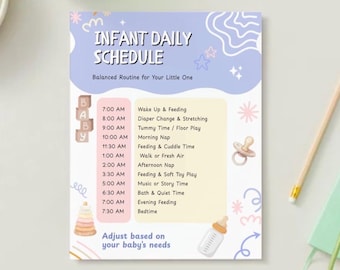 Infant Daily Schedule