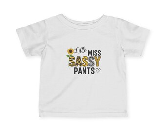 Little Miss Sassy Pants Infant Tee |