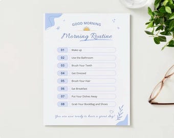 Kids daily routine charts