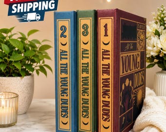 Set completo di 3 volumi di "All the Young Dudes" con copertina rigida