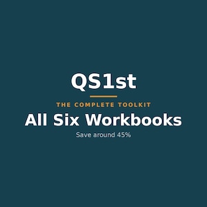 Quantity Surveyor Excel Template Bundle | 6 Construction Cost Tools — Cost Plan to Final Account