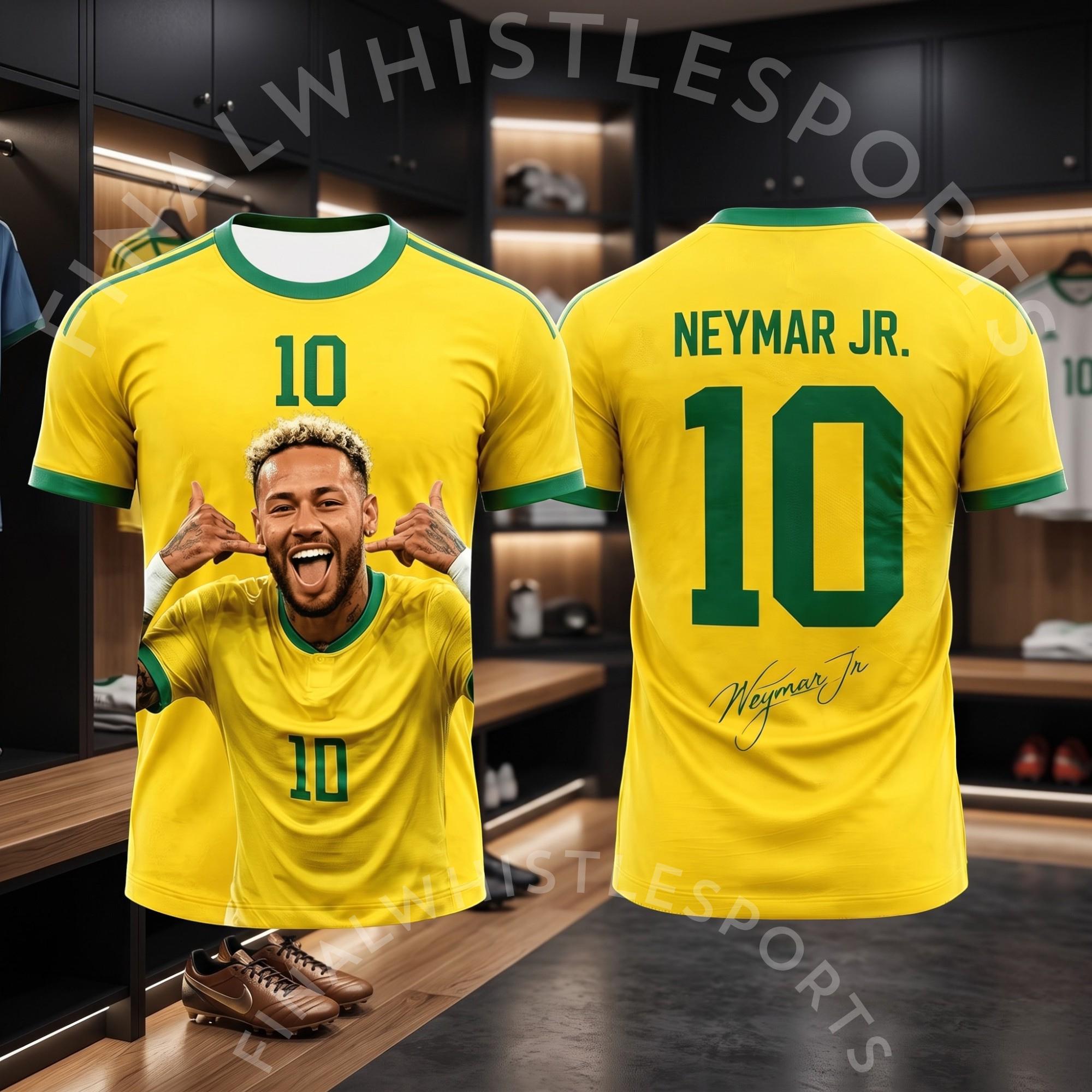 Neymar Brazil Shirt - Etsy