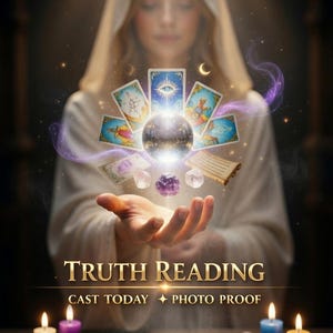 Truth Reading, Honest Tarot, Psychic Reading, Spiritual Insight, Relationship Reading