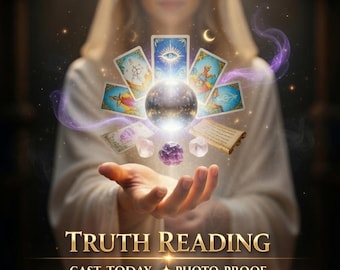 Wahrheitslesung, ehrliches Tarot, Hellsehen, spirituelle Einsicht, Beziehungsberatung