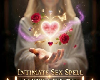 Zauber für anhaltende sexuelle Lust, Intimitätsritual, Liebesmanifestation, Beziehungsheilung, Bindungszauber