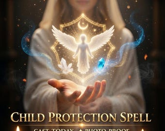 Kinderschutzzauber, Schutzzauber, spiritueller Schutz, Familienschutz, energetische Reinigung