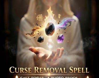 Fluchaufhebungszauber, Entzauberungszauber, spiritueller Schutz, energetische Reinigung, Schutzzauber