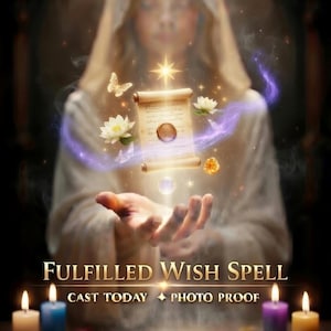 Incantesimo per la realizzazione dei desideri, realizzazione dei desideri, rituale di manifestazione, rituale di intenzione, allineamento energetico