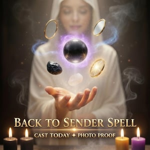Back to Sender Spell, Protection Spell, Spiritual Protection, Evil Eye Removal, Curse Removal