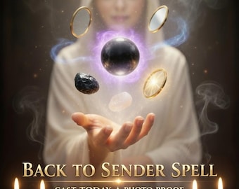 Back to Sender Spell, Protection Spell, Spiritual Protection, Evil Eye Removal, Curse Removal