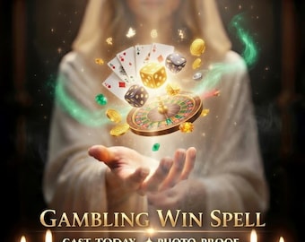 Zauber für große Glücksspielgewinne, Ritual für Glücksspielglück, Glückszauber, Wohlstandszauber, Ritual für Fülle