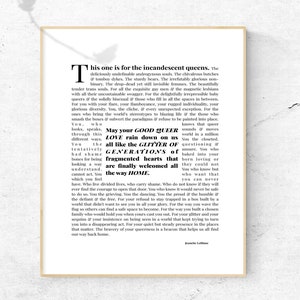 Inspirational LGBTQ Pride Print for celebrating love in all forms, perfect for framing or using as wallpaper High-resolution digital file