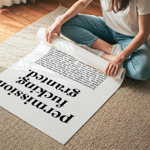 Female Empowerment Art Work, Motivational Wall Decor, Positive Daily Affirmations, Inspirational Feminist Poster image 5