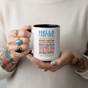 Therapist Mug | Trauma Counselor and Social Worker Office Decor | Mental Health Healing Cup