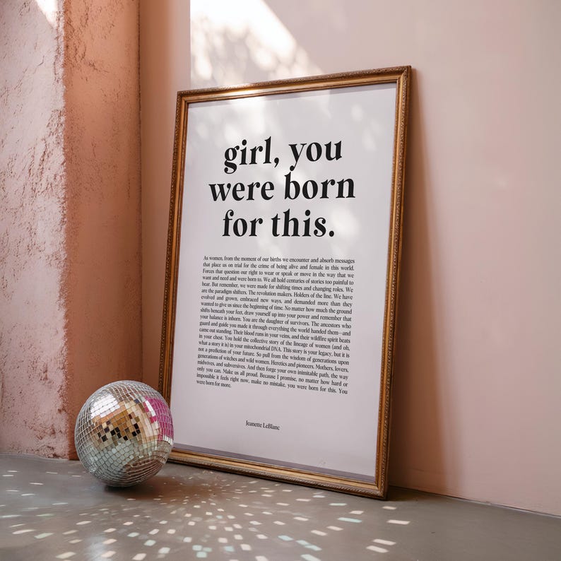 Feminist empowerment wall art Feminist empowerment wall art
