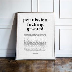 Weibliche Empowerment Kunstwerk, motivierende Wanddekoration, positive tägliche Affirmationen, inspirierendes feministisches Geschenk für starke Frauen, freier Geist