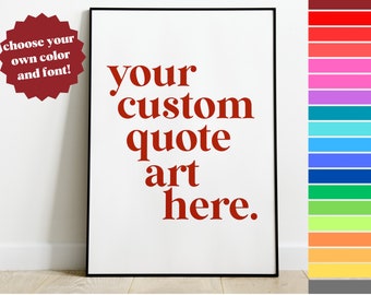 Custom Empowerment Print & Love Letter / Personalized Art / Valentines Day Gift