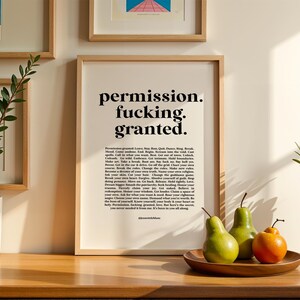 Female Empowerment Art Work, Motivational Wall Decor, Positive Daily Affirmations, Inspirational Feminist Poster image 13