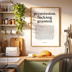Female Empowerment Art Work, Motivational Wall Decor, Positive Daily Affirmations, Inspirational Feminist Poster image 9