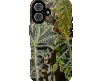 Alocasia Leaf Pattern Phone Case | Tough Cases