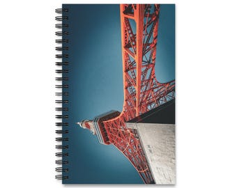 Tokyo Tower Photo Spiral Journal | Architectural Travel Notebook
