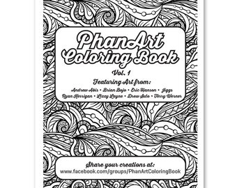 The PhanArt Coloring Book