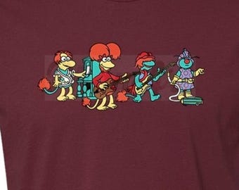 Phraggle Rock Band Shirts