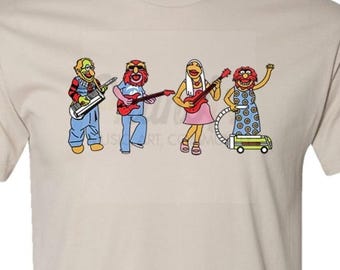 Muppets Band T-Shirt - Next Level Sand Tee