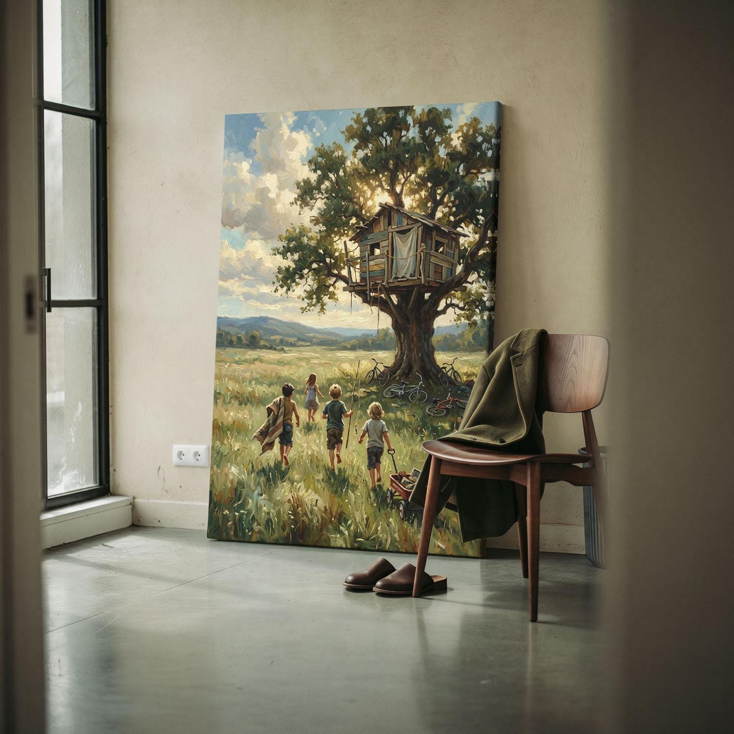 Treehouse Wall Art - Etsy