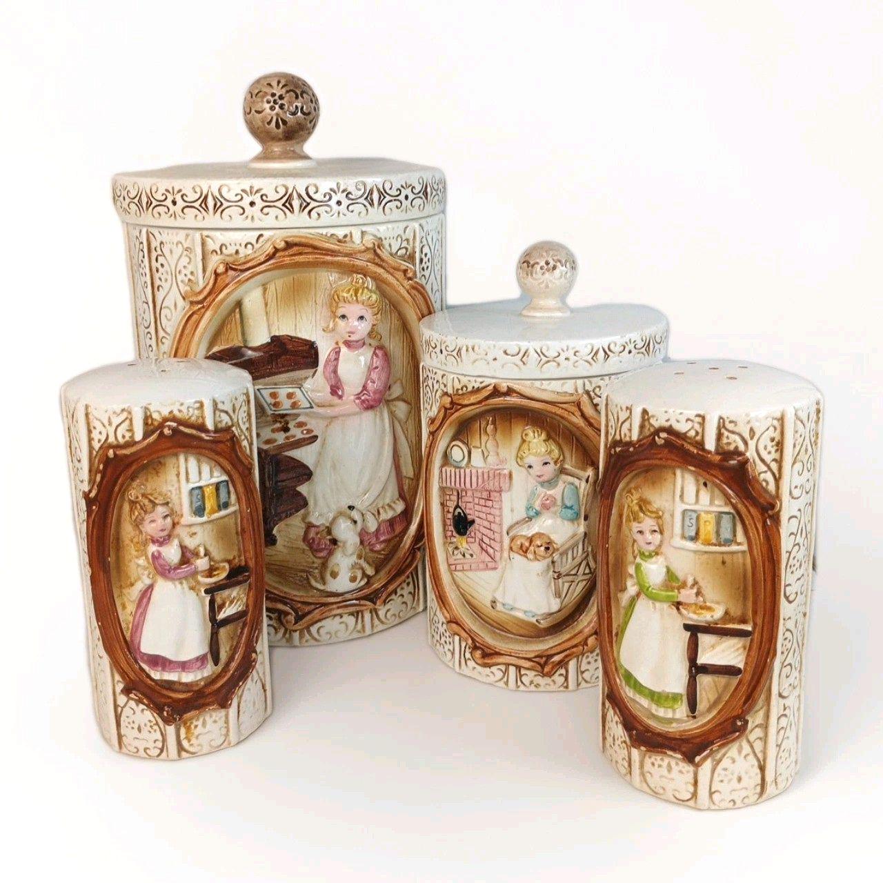 Sears and Roebuck Vintage Canister Set - Etsy