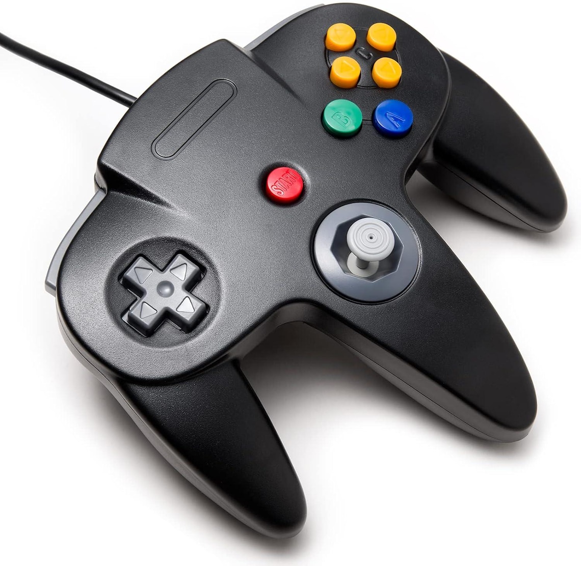 Refurbished Classic N64 Console Bundle with Black & Gray Controllers, foto 4 di 5