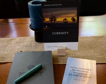 Curiosity Prayer Cards: Fine Art Photography, Guided Reflection