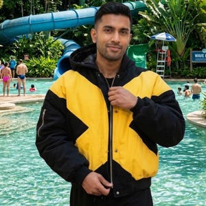 X Men Mutant Bomber Jacket | Yellow Black Streetwear Jacket |Wolverine Cosplay For Men And Womens