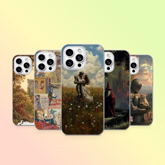 Medieval Phone Case Dark Fantasy Cover for iPhone 18Pro, 17, 16, 15, 14, 13,  Samsung S26Fe, S25, S24, S23, A16, A56, Pixel 11, 10Pro