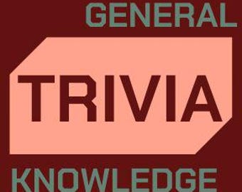 General Knowledge Trivia