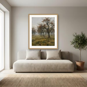 Herfst Hooiberg Print