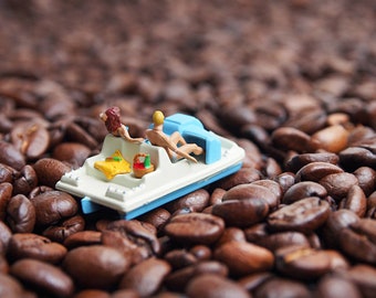 Kaffeefahrt – Foto auf Holz