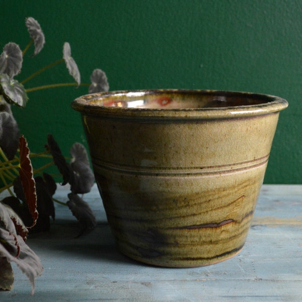 Vintage Studio Pottery Plant Pot