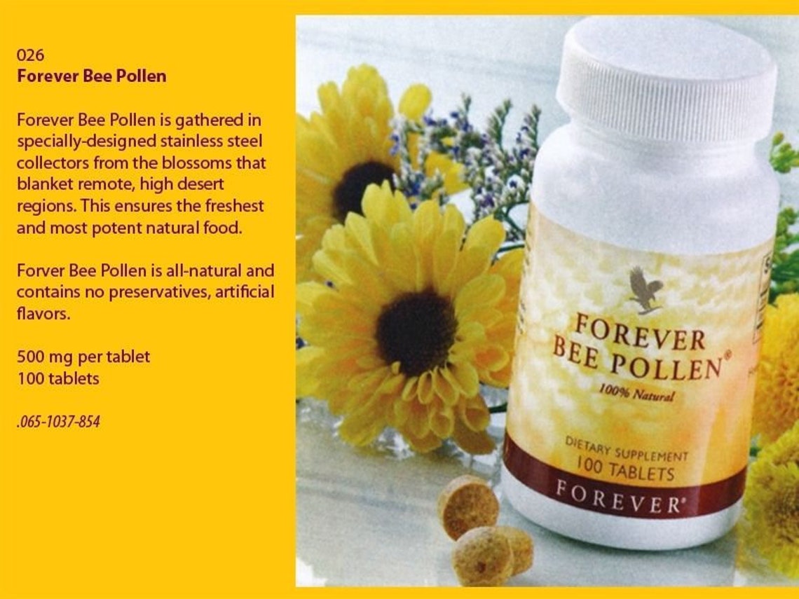 forever living products bee pollen benefits